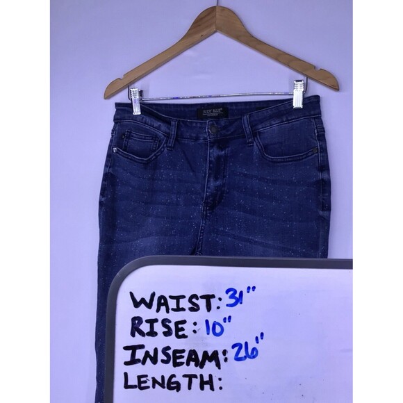 Judy Blue Jeans Womens 11/30‎ Relaxed Fit Speckled Mineral Wash Stretch JB88226 - Picture 5 of 5